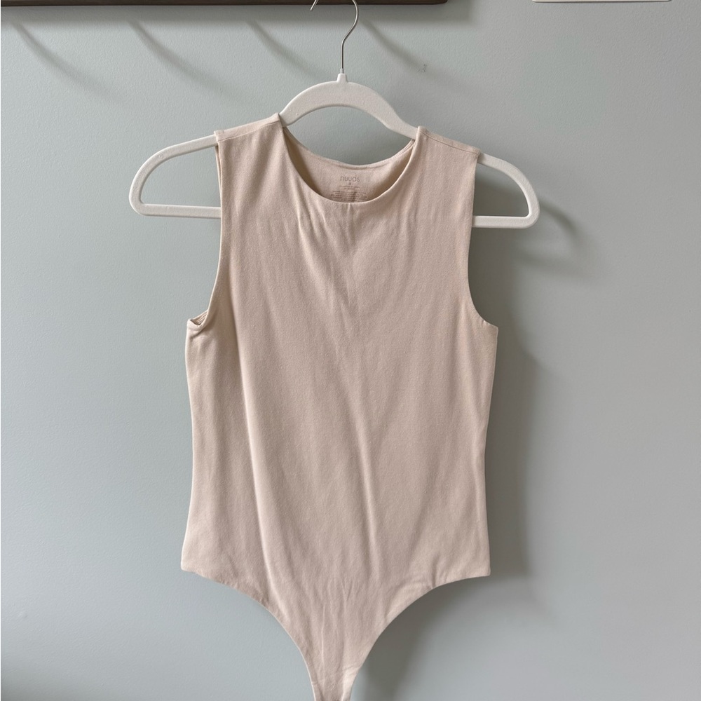 Nuuds Classic Crewneck Tank Bodysuit